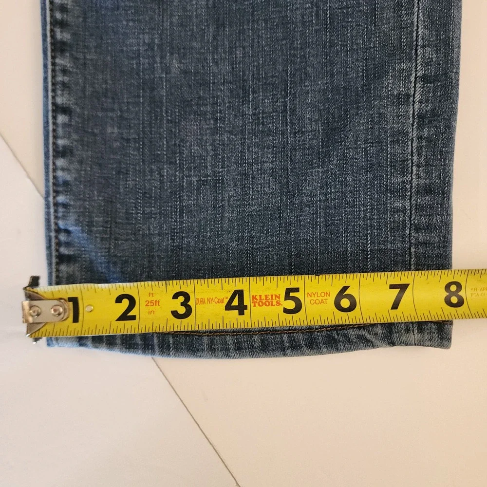 D71 Lucky Brand 221 Original Straight Leg Blue Jeans Men 33x34 Medium Wash Denim - Picture 6 of 9